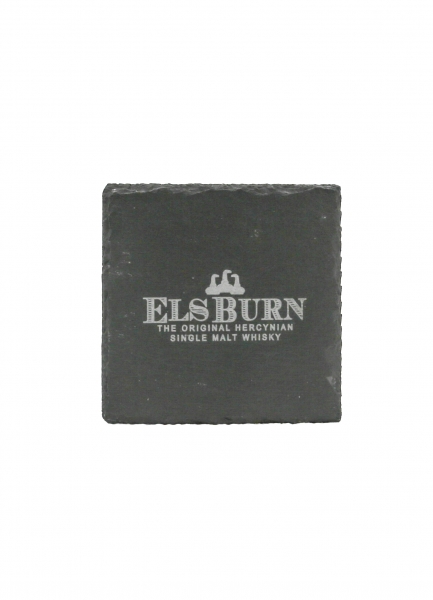 Elsburn - Glasuntersetzer Schiefer 10x10cm